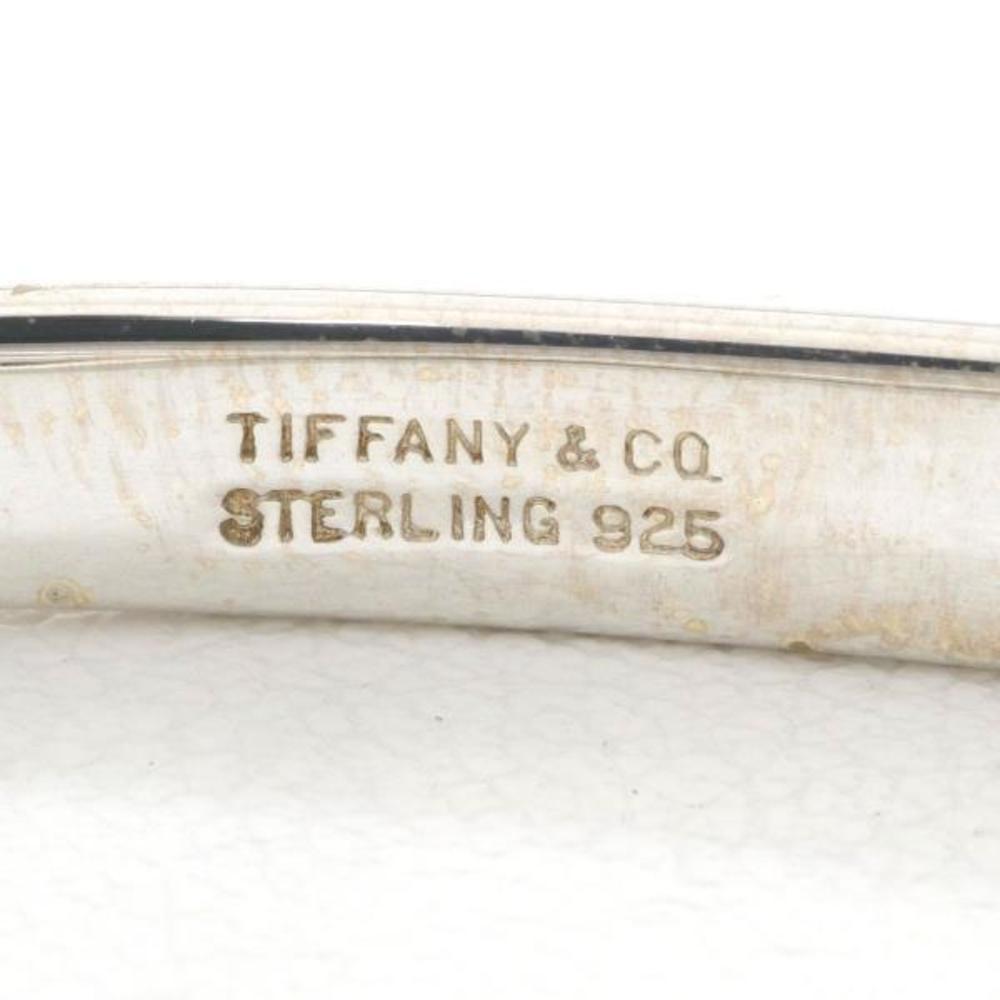Tiffany Double Loop Silver Bangle - image 4